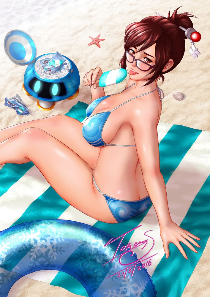 Big Boobs Mei At The Beach
