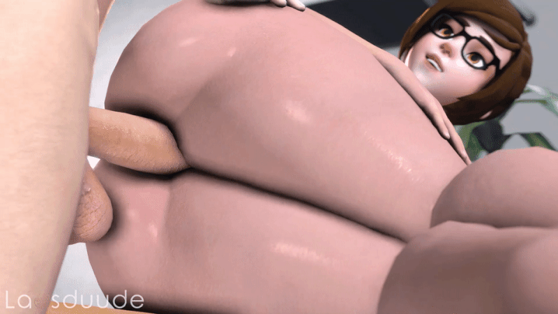 Animated Gif Fuck Close - Big Tits Mei Railed GIFs And Ana Amari - Overwatch Hentai