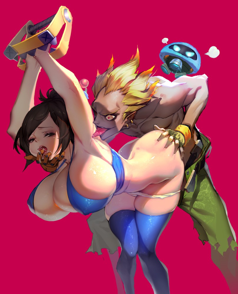 Mei Ling and Junkrat Doggystyle Sex