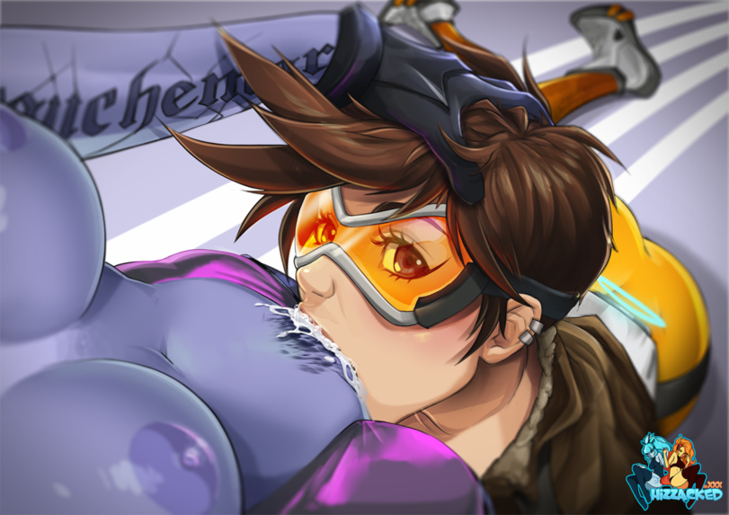 Tracer Licking Widowmaker Pussy