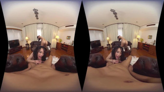 Let's Enjoy Two Japanese Maids Japanese VR Porn
