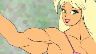 Tetsuko Hard Flex animation
