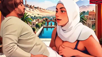 Anime Hijab Women Titty mounts Me
