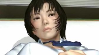 Delicate anime sweetie gets her nipples licked
