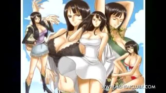 Nude Ecchi One Piece anime sluts

