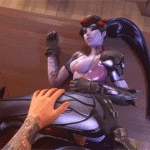 017_1743487_Hanzo_Shimada_Overwatch_Widowmaker_animated_ellowas