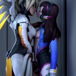 Mercy Lesbian Scene