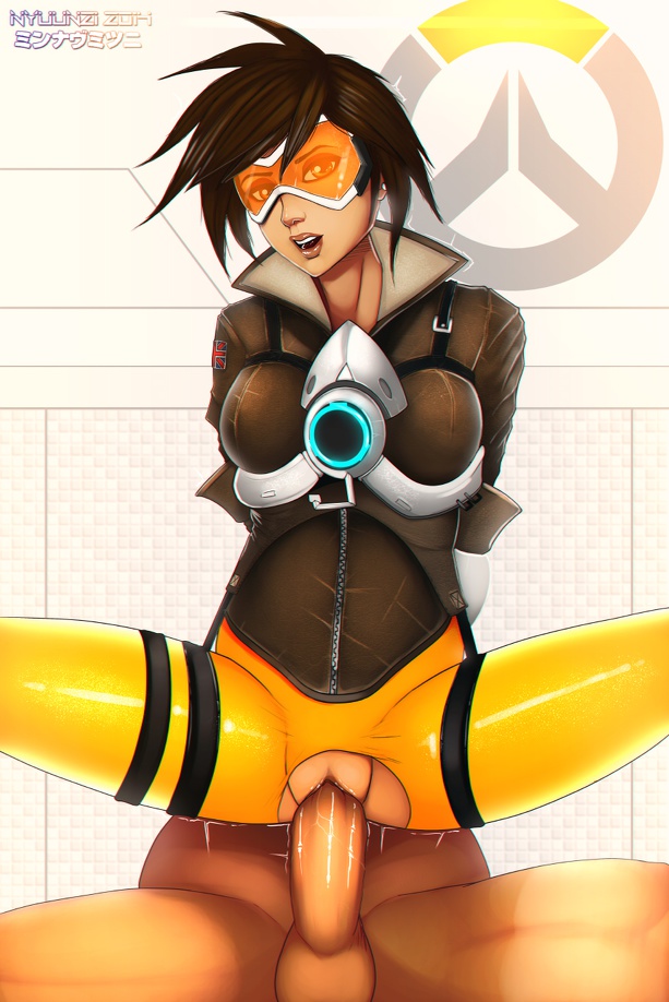 Overwatch Tracer Hentai Porn - Tracer riding dick - Overwatch Hentai