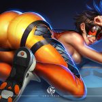 Tracer sexy round ass