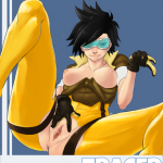 Tracer showing cunt