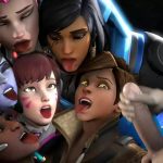 Zarya cumshot surprise