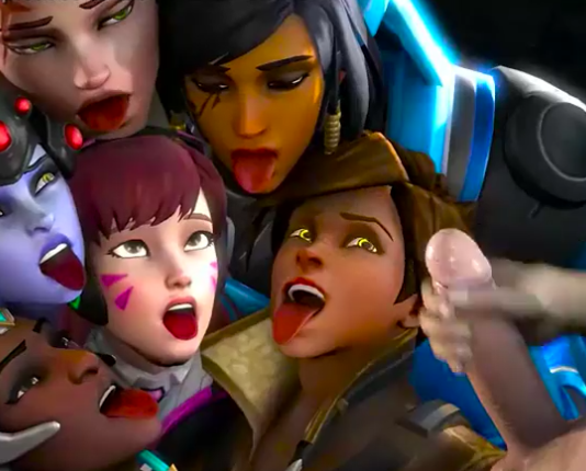 Overwatch Babes Cock