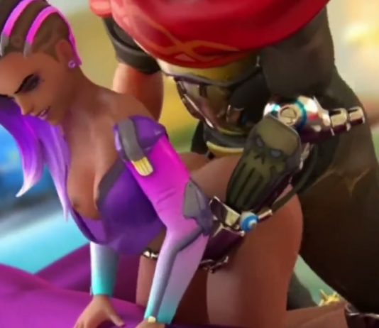 Overwatch Porn Sombra and McCree Fucking